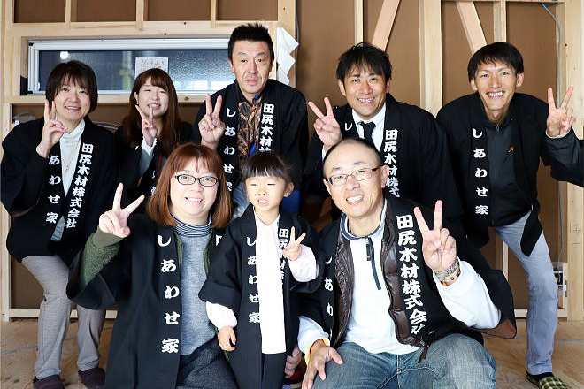 Shiawaseya-長野市のM様邸、上棟式です！！