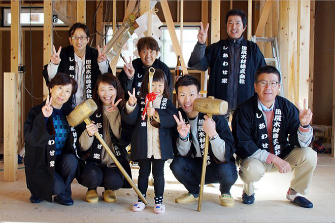 Shiawaseya-長野市のA様邸、上棟式です！！