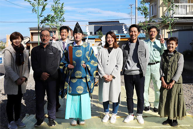 Shiawaseya-須坂市のY様邸、地鎮祭＆ご契約です！！