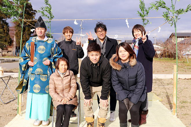 Shiawaseya-長野市のＮ様邸、地鎮祭です！！