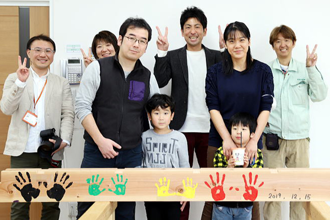 Shiawaseya-長野市のＫ様、祈念梁です！！