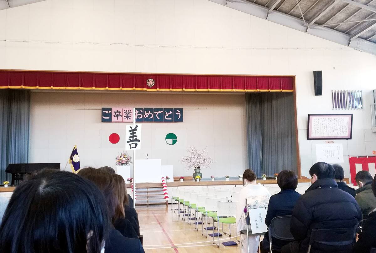 Shiawaseya-卒業式。