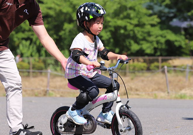 長野市親子自転車教室