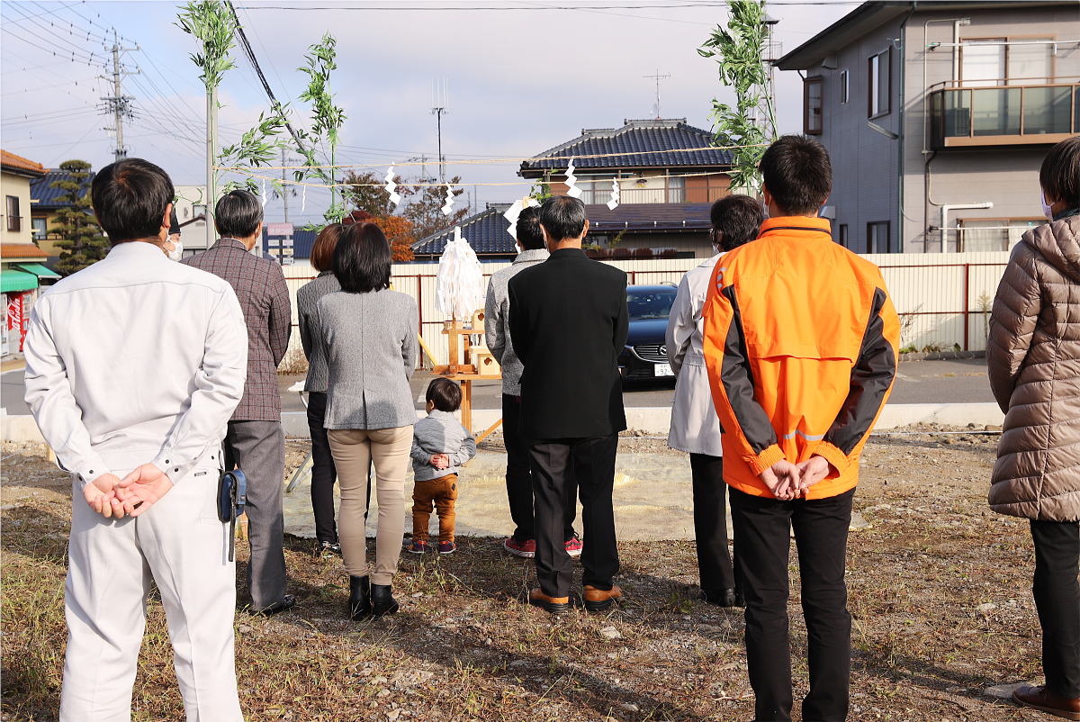Shiawaseya-須坂市のK様、地鎮祭を執り行いました！！