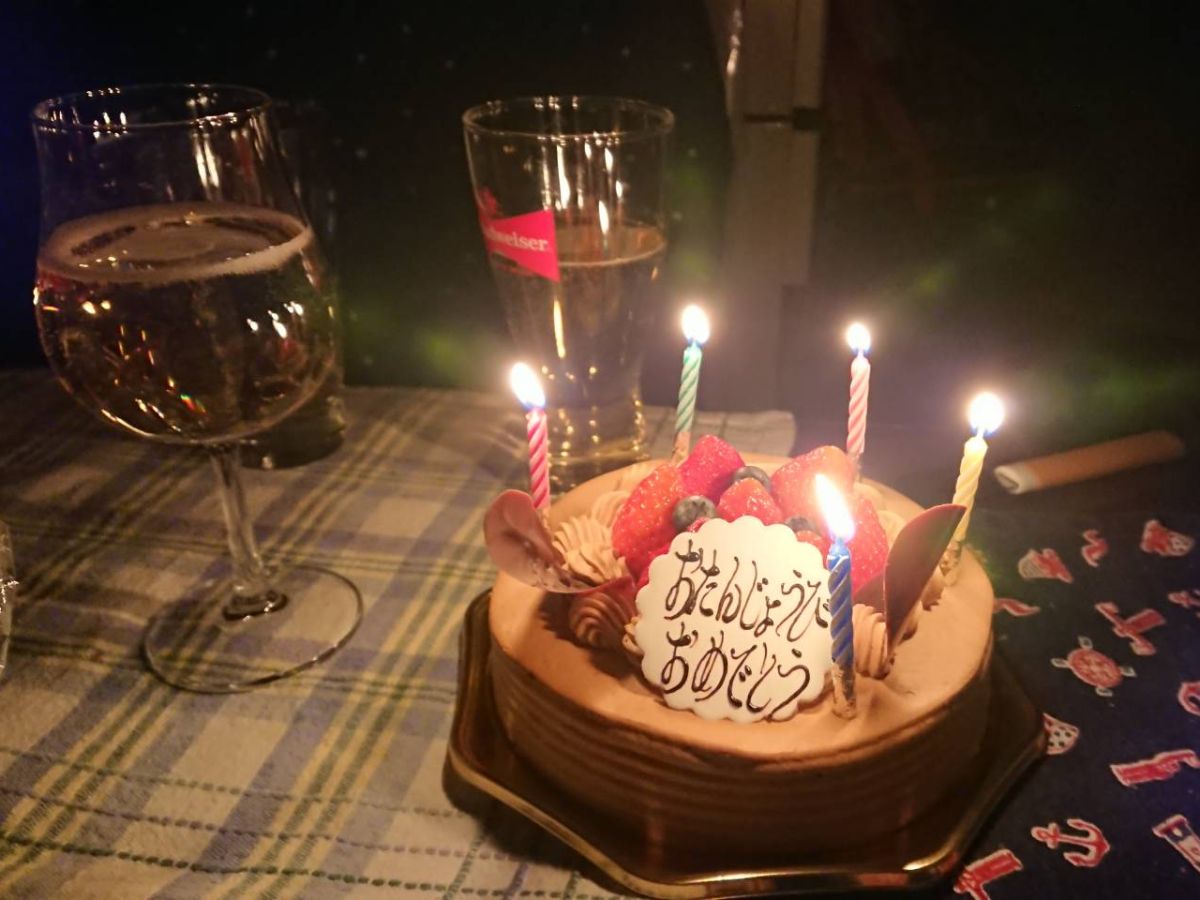 Shiawaseya-誕生日ケーキ
