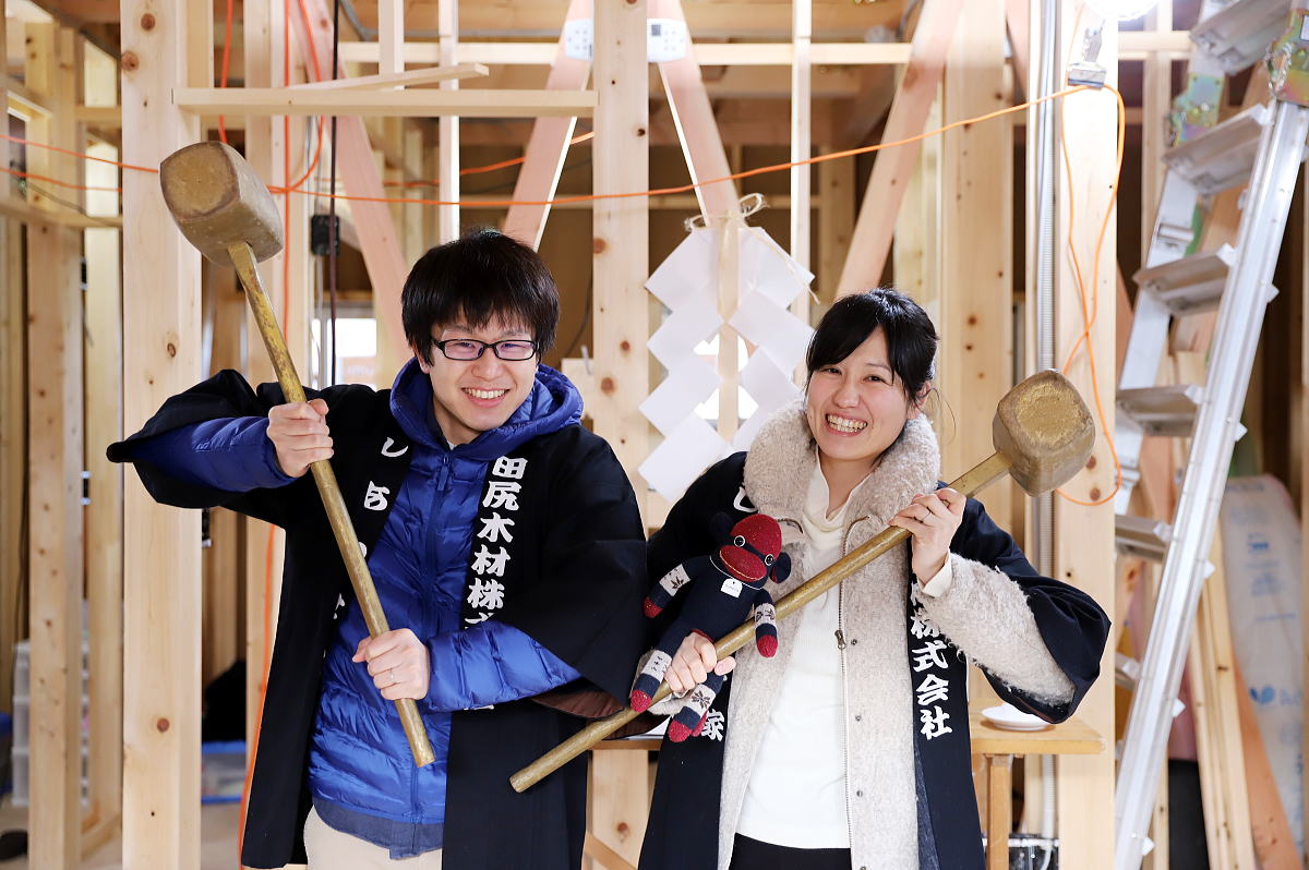 Shiawaseya-長野市のK様邸、上棟式を執り行いました！！