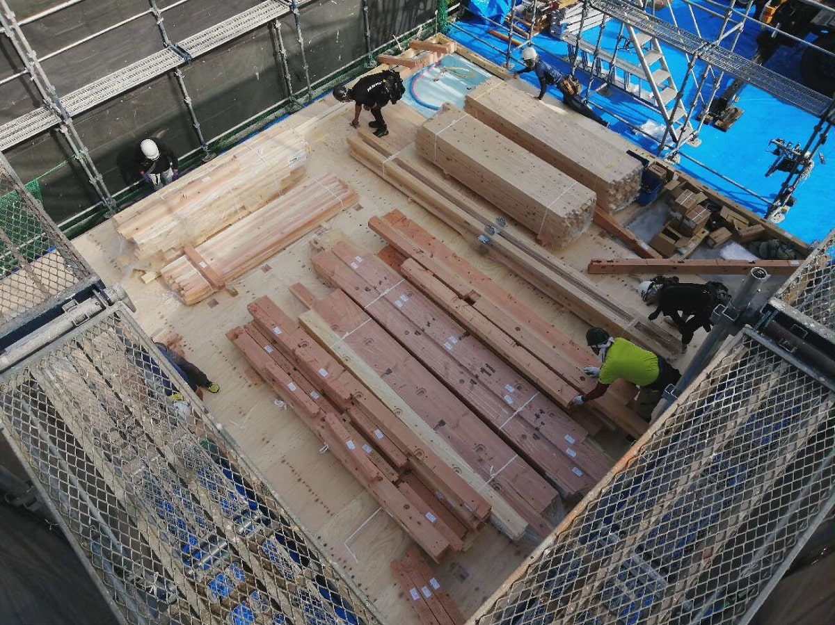 Shiawaseya-梅雨時期の建前