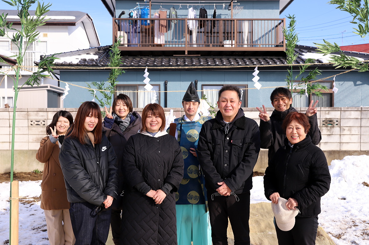 Shiawaseya-長野市のK様邸、地鎮祭を執り行いました！！