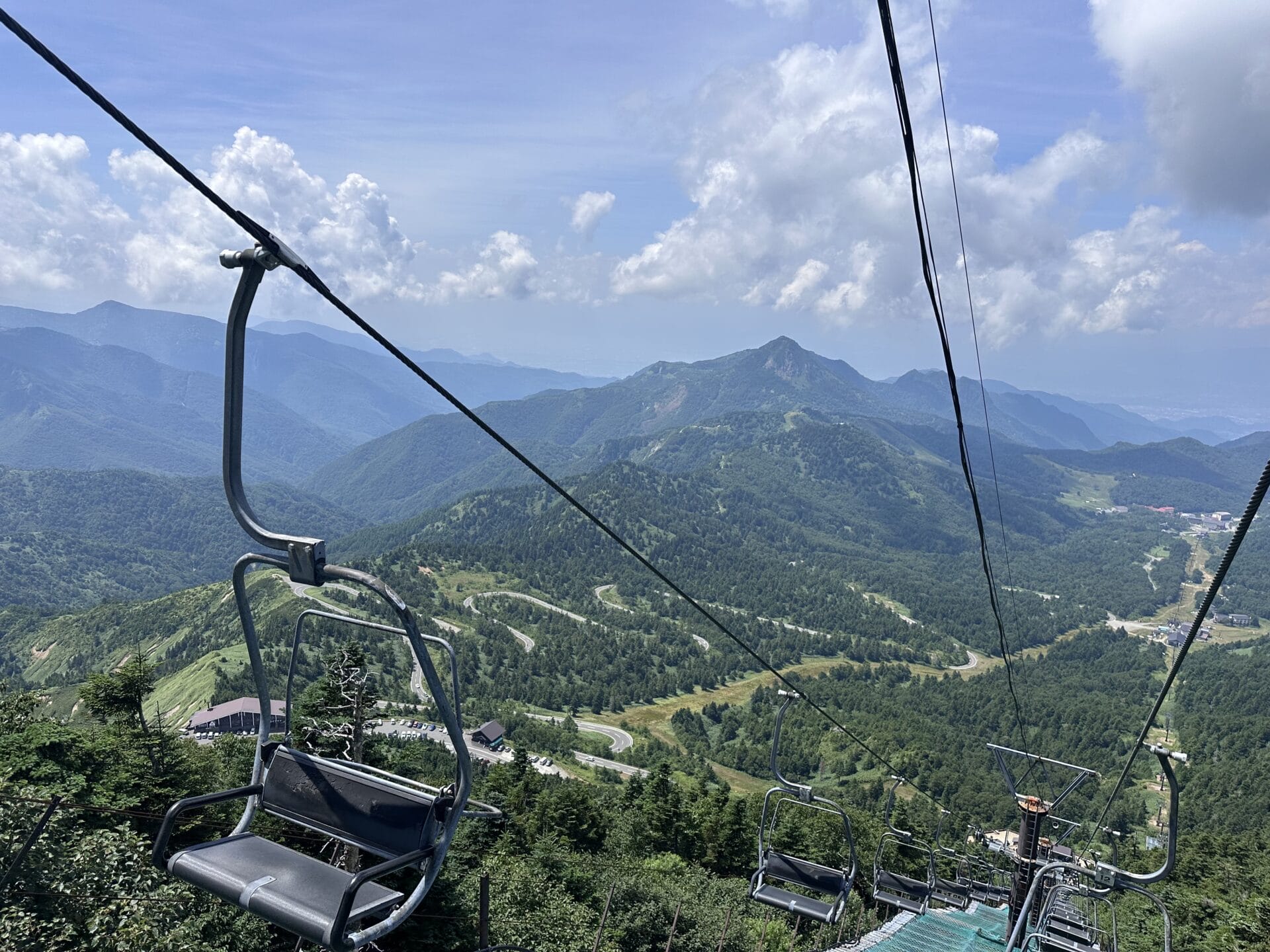 250820　横手山へ