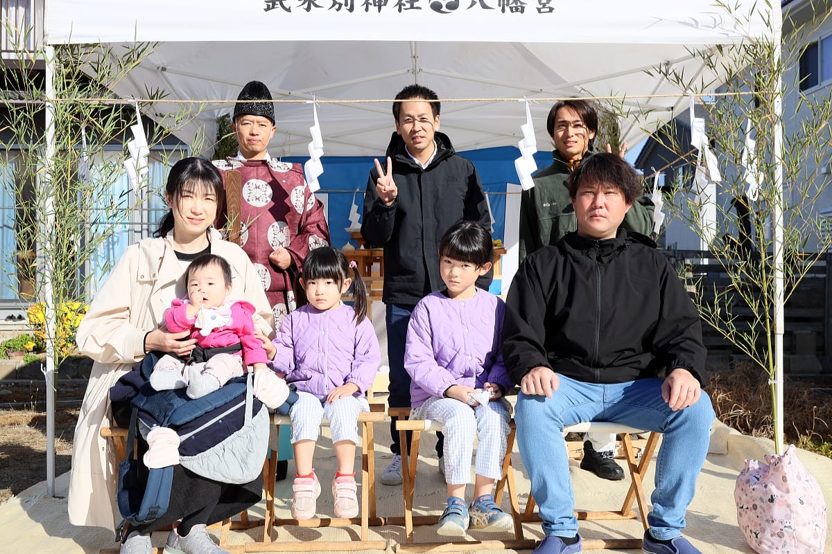 長野市のU様、地鎮祭＆ご契約となりました！！