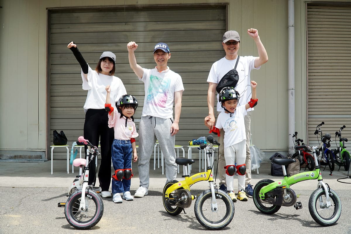 『親子で楽しく！自転車教室！！』を開催しました！！