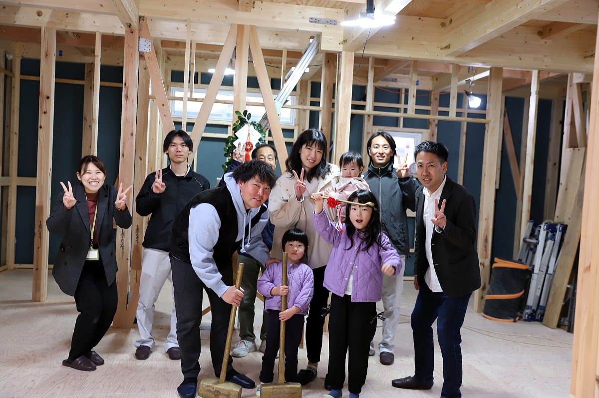 長野市のU様邸、上棟式を執り行いました！！