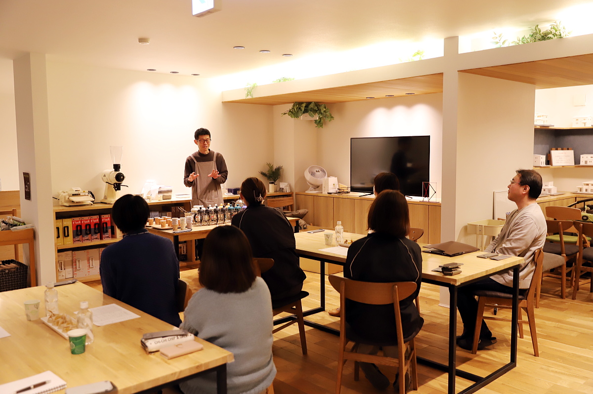 Shiawaseya-「社内コーヒーセミナー」開催しました！