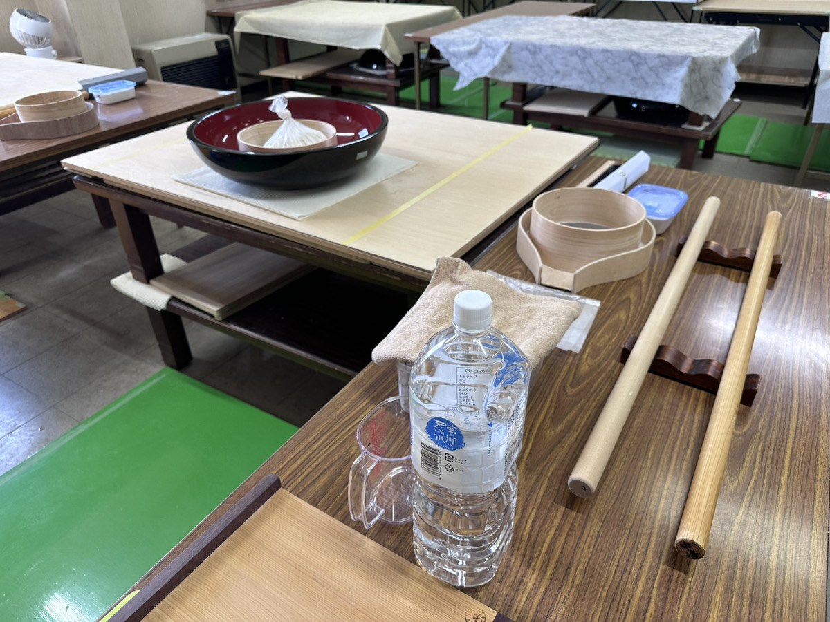 Shiawaseya-251230　初のそば打ち。