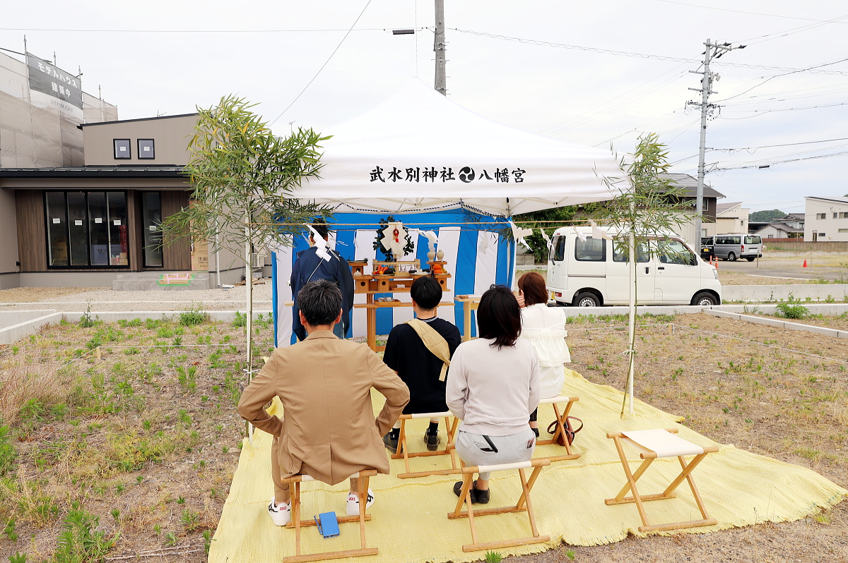 Shiawaseya-長野市のT様、地鎮祭を執り行いました！！