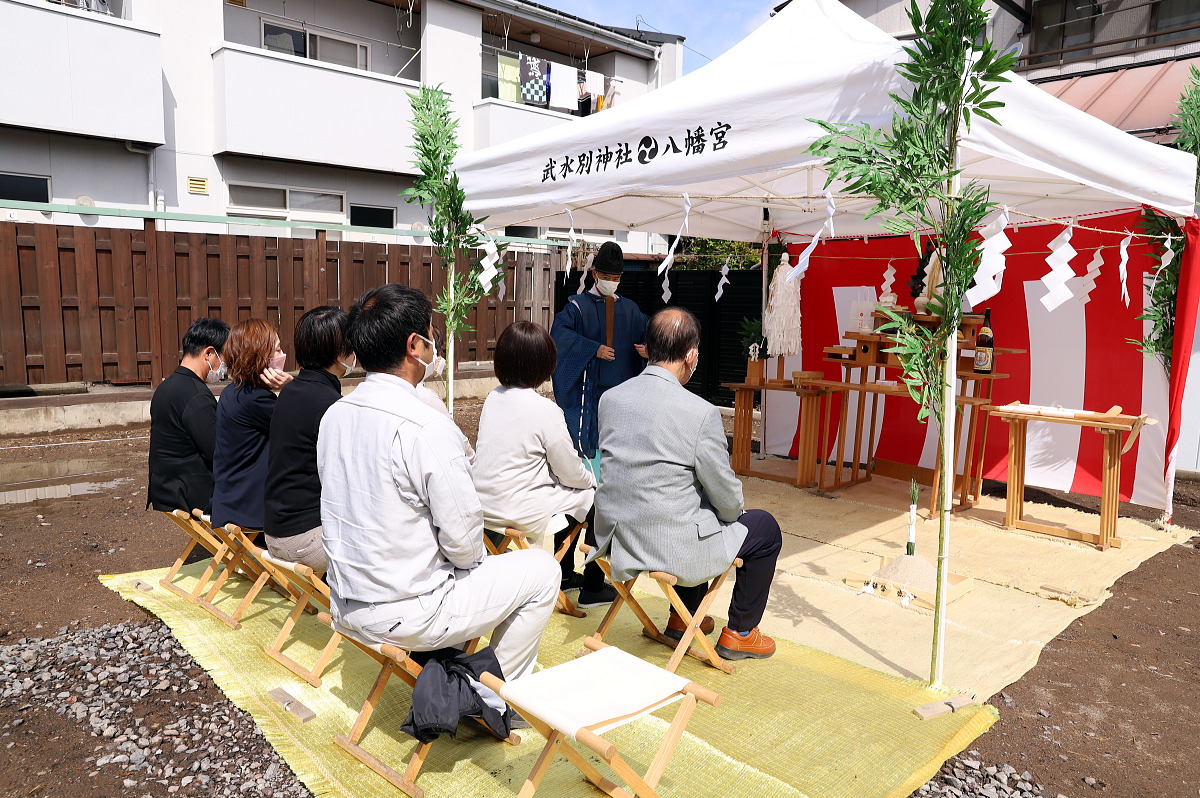 Shiawaseya-「平屋住宅工房」須坂市のK様、地鎮祭を執り行いました！！