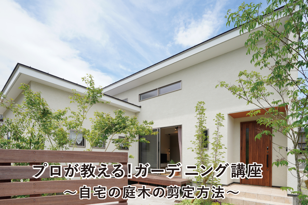 Shiawaseya-【オーナー様向けイベント】10/28(土)、「プロが教える！ガーデニング講座」～自宅の庭木の剪定方法～